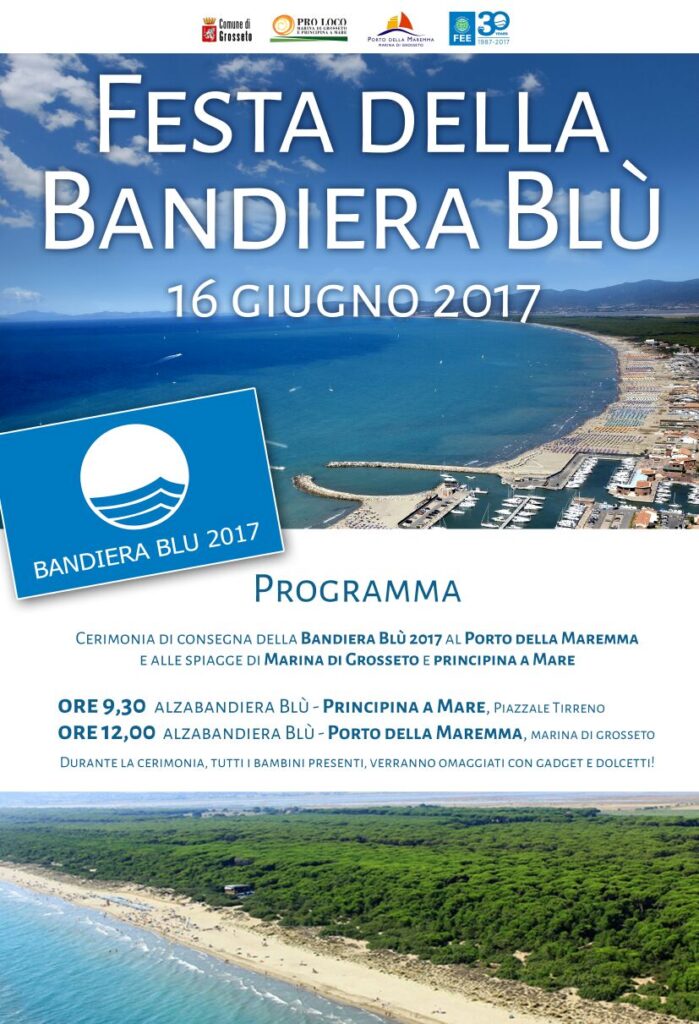 Manifesto Festa Bandiera Blu